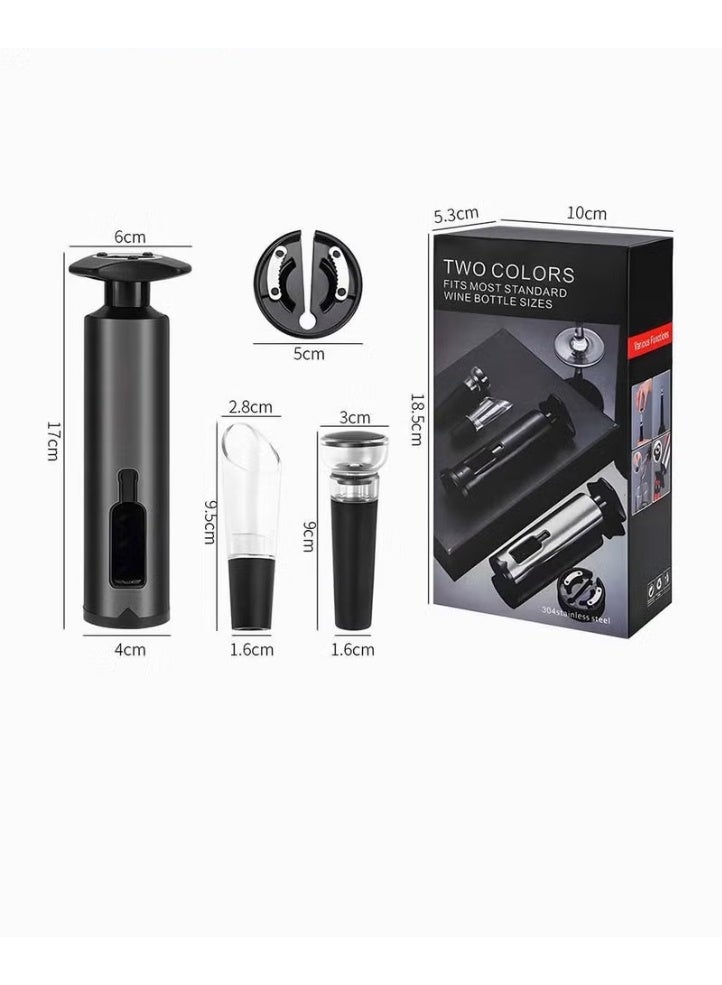 EETU Bottle Opener 4-Piece Set,Kitchen Tool Gift Set For Men With Foil Cutter Home Bar Tools,Universal Bottle Opener - Image 5
